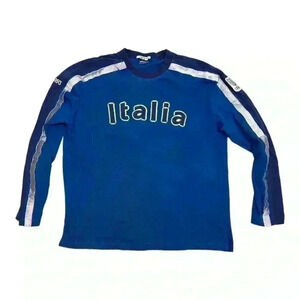 ASICS Team Italia  Olympic Team Long Sleeve Shirt